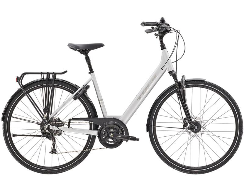 Trek Verve 3 Equipped Lowstep Silver (L ( 177-188 cm ))