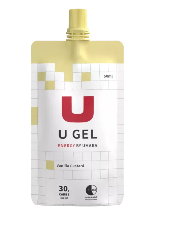 Umara U Gel Vaniljsås EnergiGel 50 ml 30g Kolhydrater