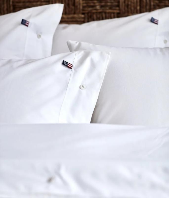 Pin Point White Pillowcase 50*60