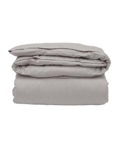 Hotel Lyocell Stripe Lt Beige/White Pillowcase 150x210