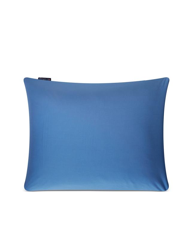 Blue Washed Cotton Sateen 50x60 Blå