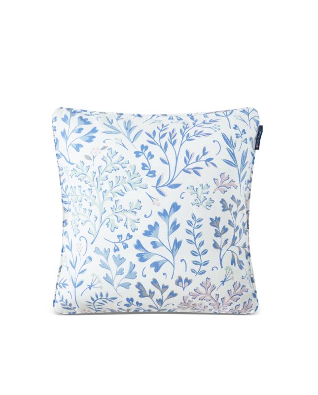 Printed Flowers Linen/Cotton Pillow case 50x50