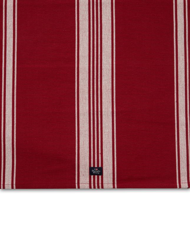 Organic Cotton Rib Runner  Röd
