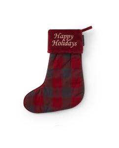 Happy Holiday Cotton Flannel Röd