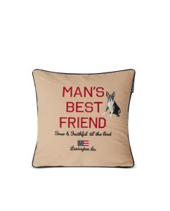 25 Years Dog Organic Cotton Pillow Cover
