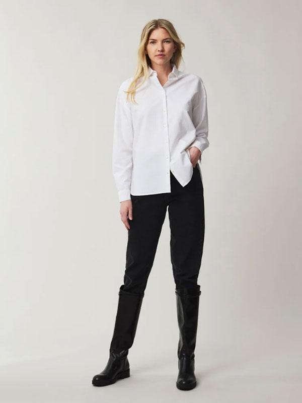 Edith Organic Cotton Oxford Shirt