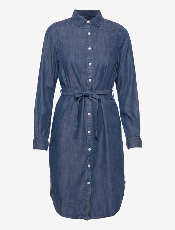 Isa Denim Shirt Dress