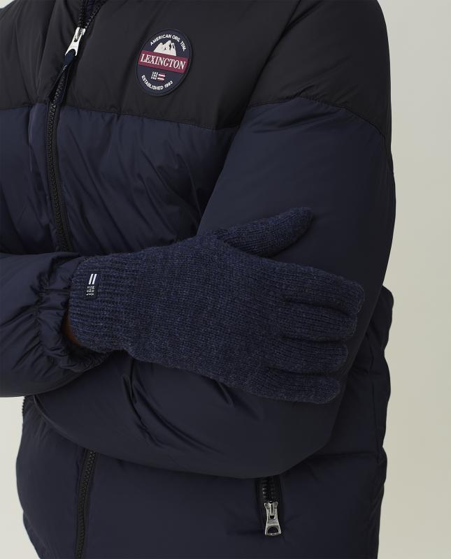 Cordwood Wool Blend Knitted Gloves