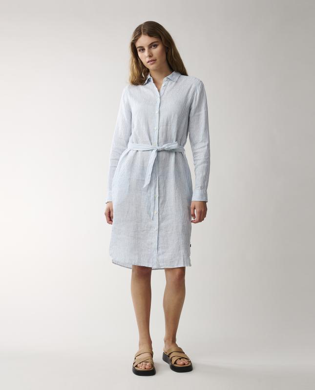 Isa Linen Shirt Dress