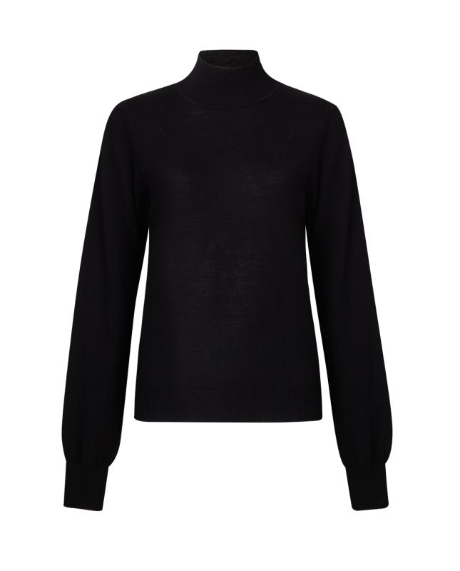 Ellen Merino Wool mock neck