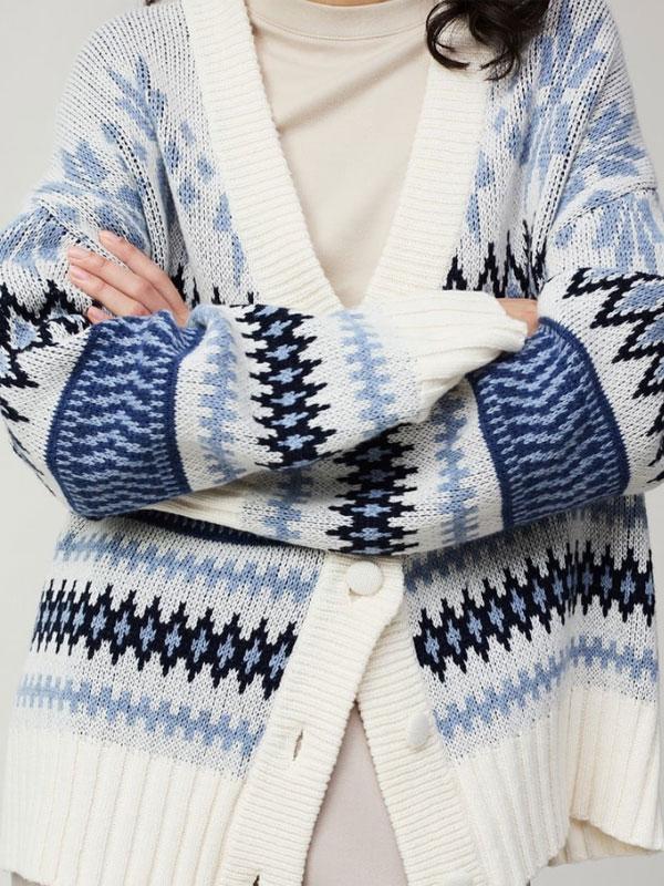 Alison Jacquard Knitted