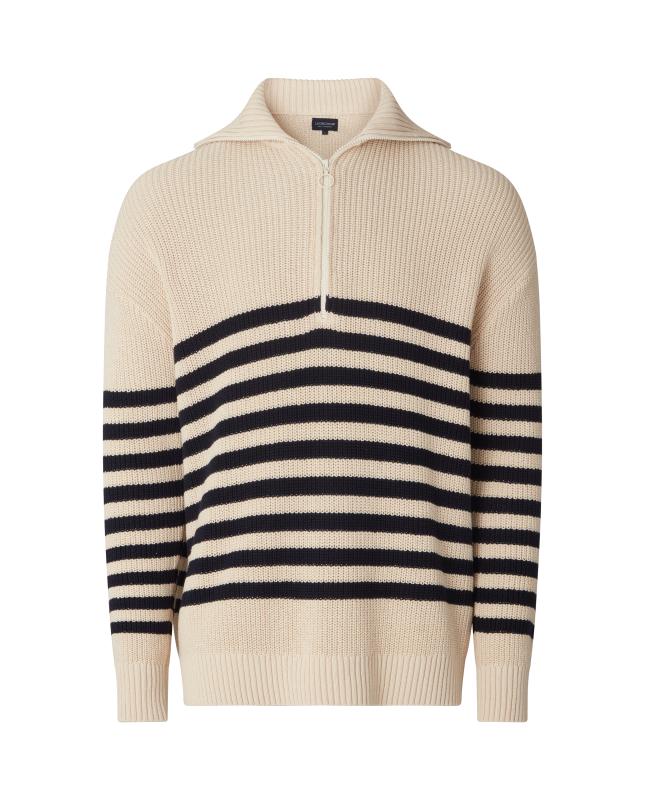 Tom Dry Cotton Half-Zip Sweater
