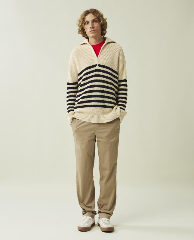 Tom Dry Cotton Half-Zip Sweater