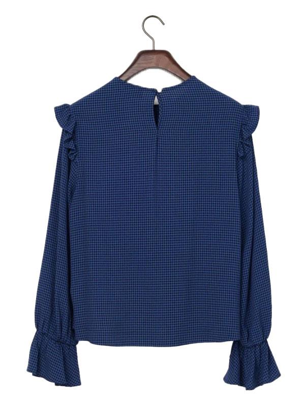 Carmen Check Blouse