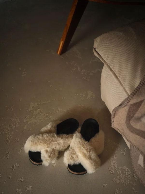 Camilla Faux Fur Slippers