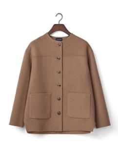 Double Faced Wool Blend Jacket