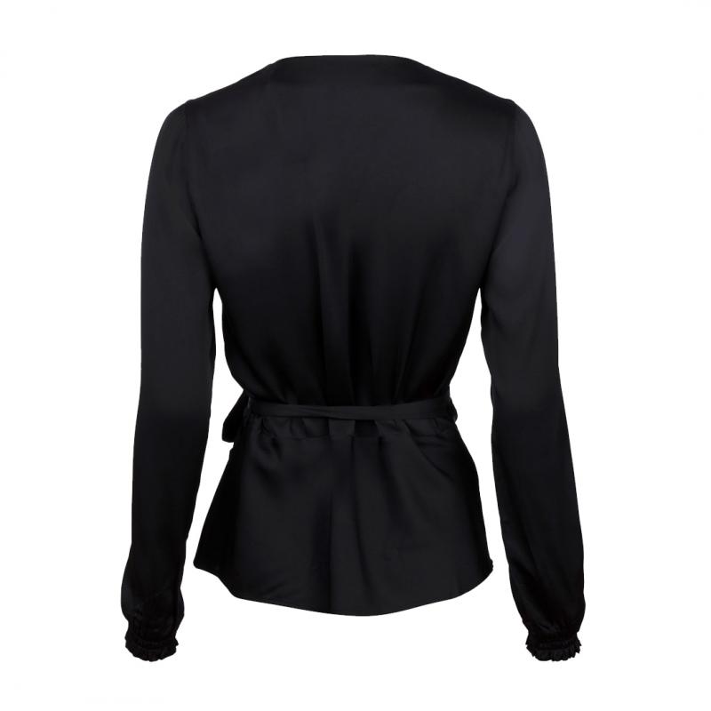 Feminine Blouse Wrap Around