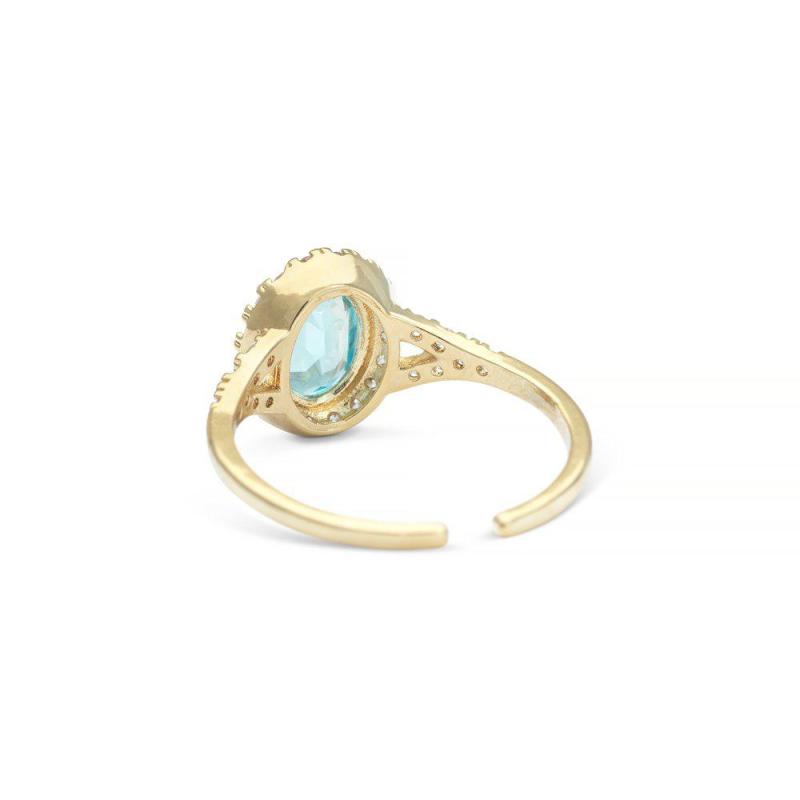 LUNA RING - AQUAMARINE