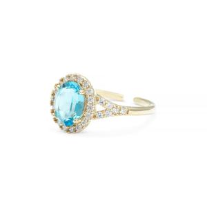 LUNA RING - AQUAMARINE