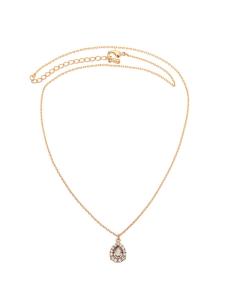 Amelie necklace- crystal (gold)