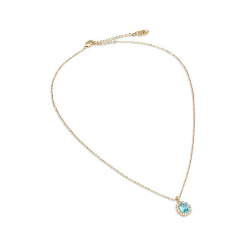 LUNA NECKLACE - AQUAMARINE
