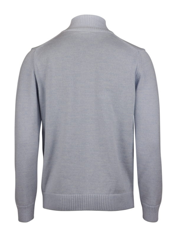 Cardigan knitted chunky Merino wool