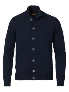 Cardigan Knitted Textured Merino Wool