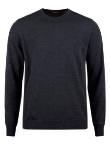 Sweater Knitted Crew Neck with Patch