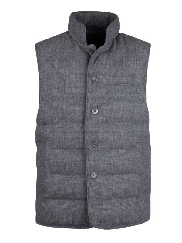 Vest Buttoned Padded