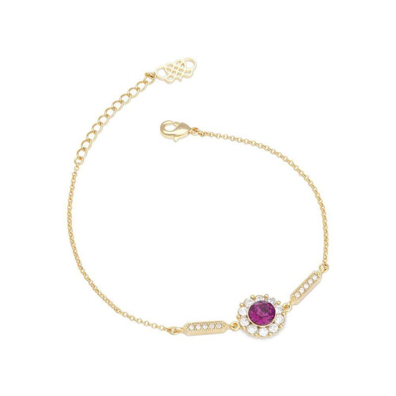 MISS SOFIA BRACELET - AMETHYST (GOLD)