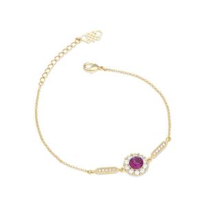 MISS SOFIA BRACELET - AMETHYST (GOLD)