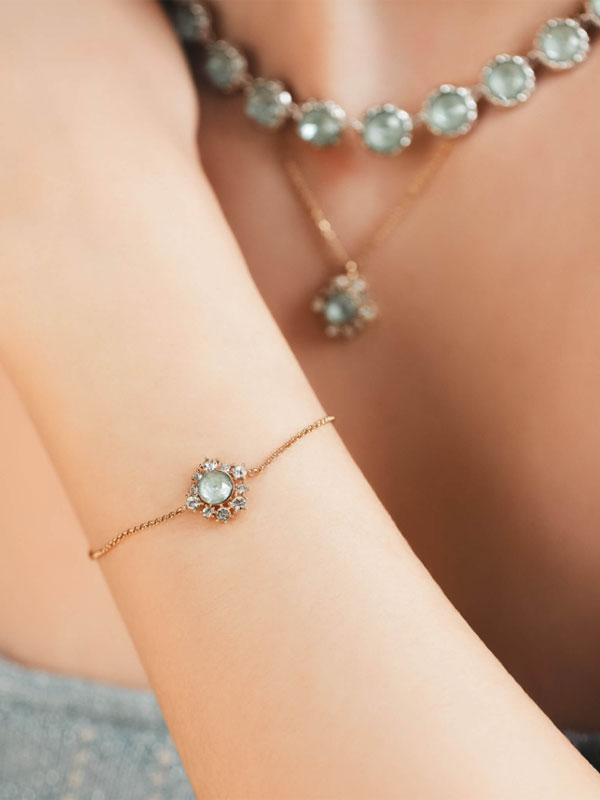 EMILY BRACELET - AGAVE / IGNITE