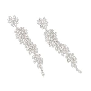 Laurel earrings-Crystal