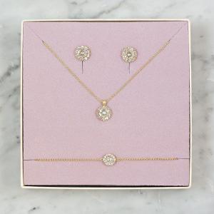 Miss sofia crystal/ gold 3 pcs SET