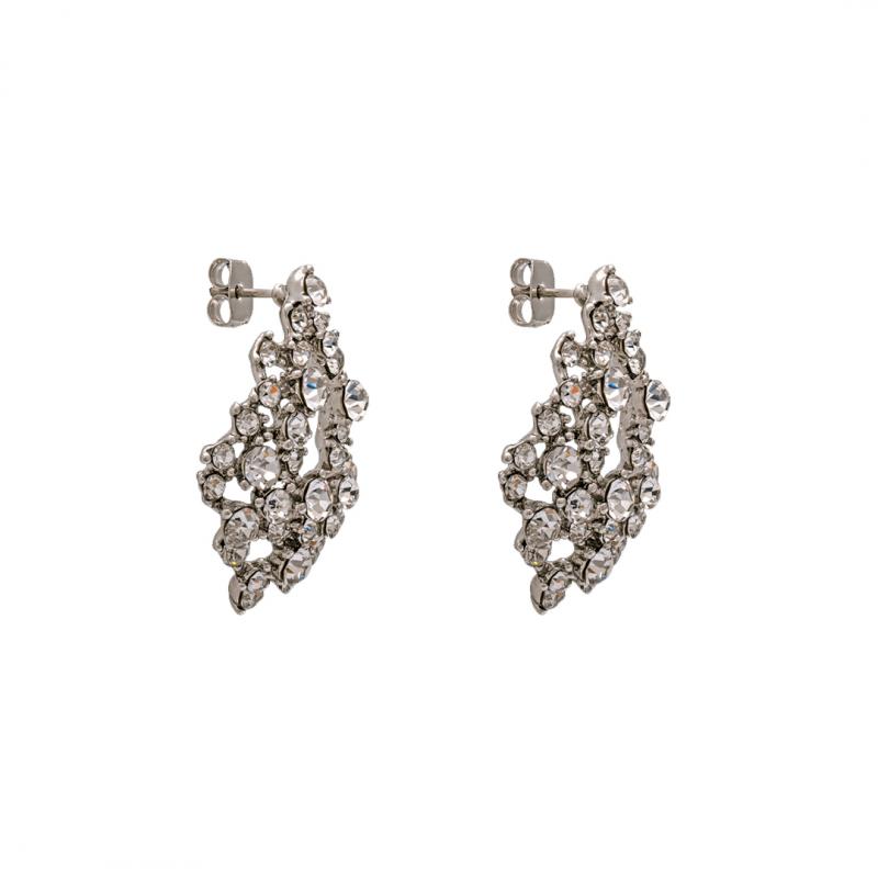 Alice Earrings - Crystal
