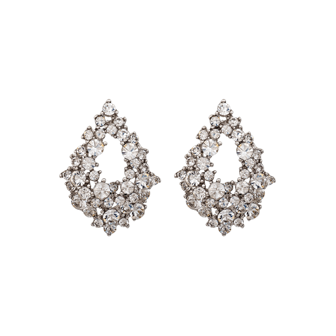 Alice Earrings - Crystal