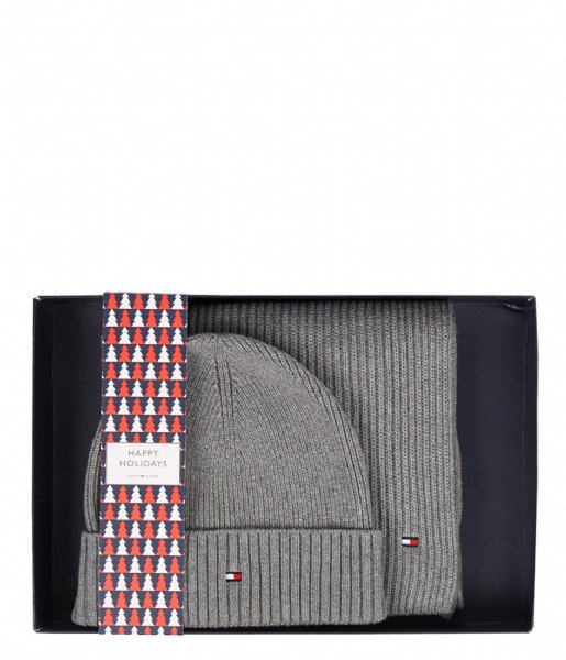 ESSENTIAL SCARF & BEANIE GP One size Grå