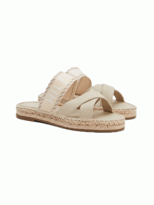 Seasonal webbing sandal