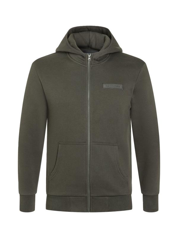 M logo Zip Hood Sweatshirt