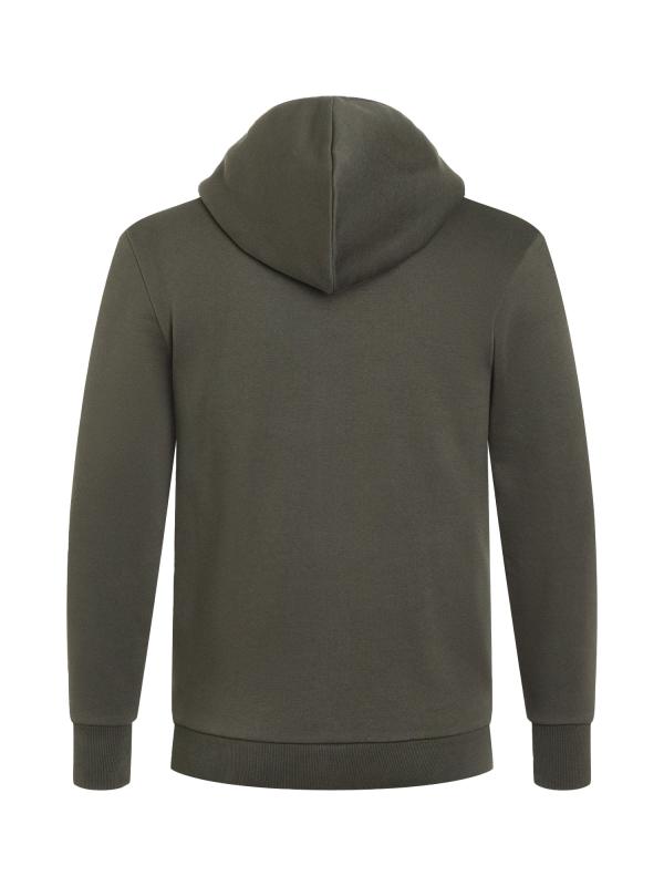 M logo Zip Hood Sweatshirt