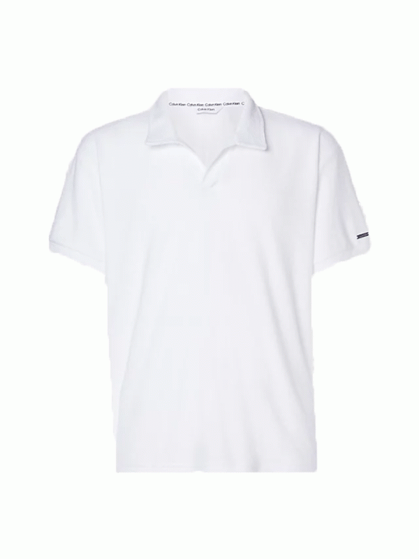 Polo shirt towel vit