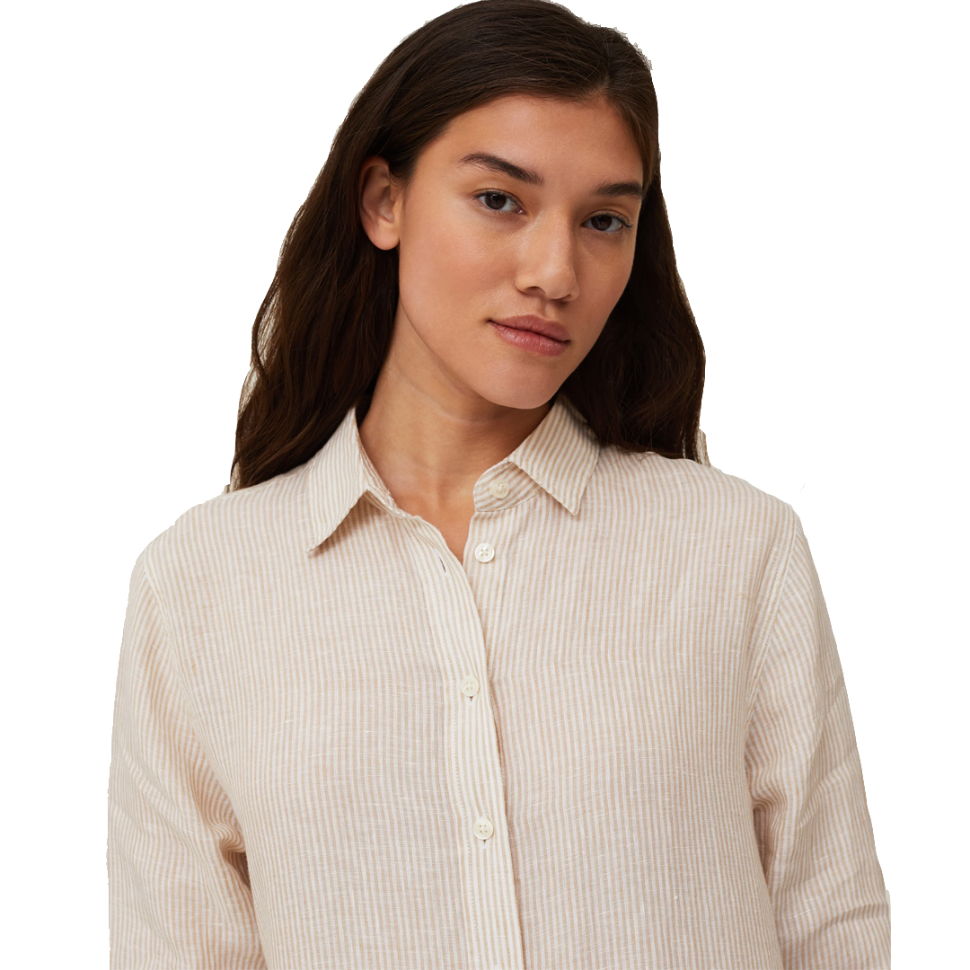Isa Linen Shirt Dress