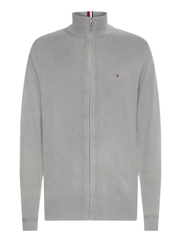 PIMA ORG CTN CASHMERE ZIP THRU