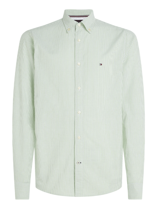 Oxford stripe grön/vit