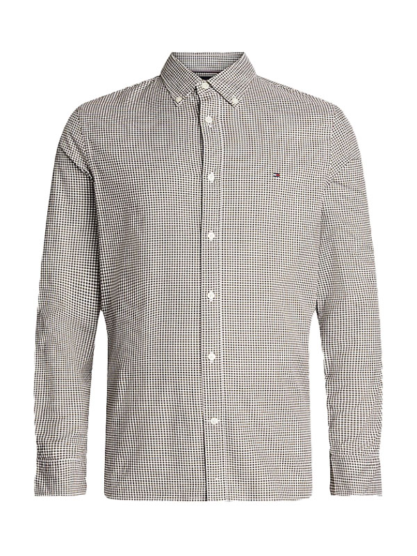 MICRO GINGHAM POPLIN SF SHIRT