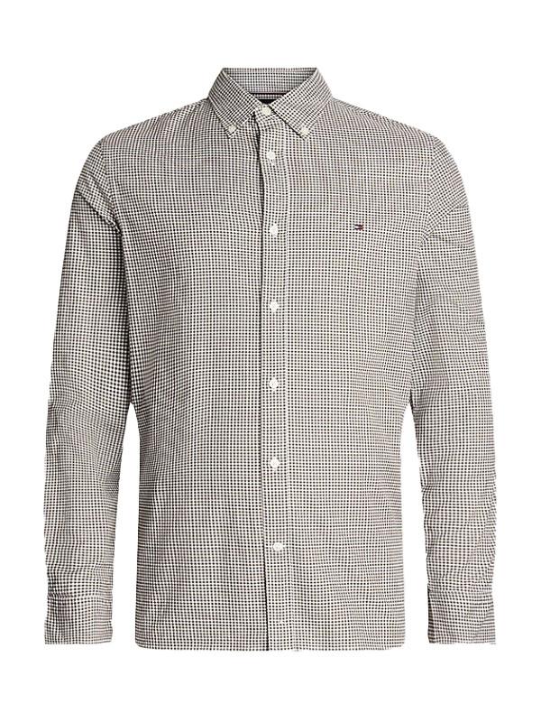 MICRO GINGHAM POPLIN SF SHIRT
