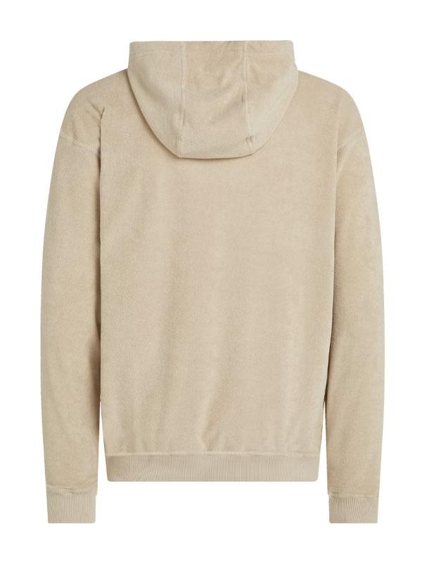 TERRY TOWELLING HOODIE