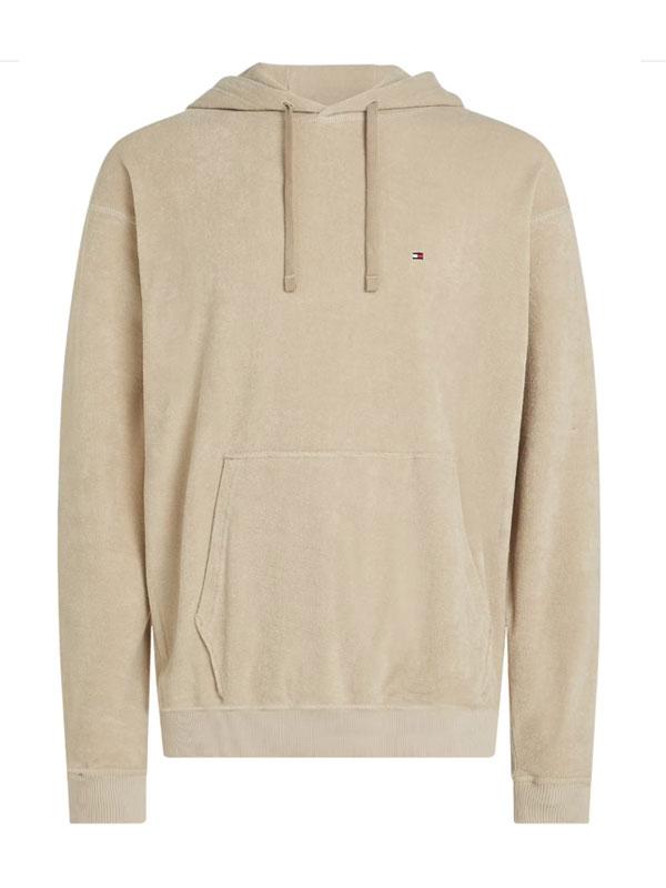 TERRY TOWELLING HOODIE