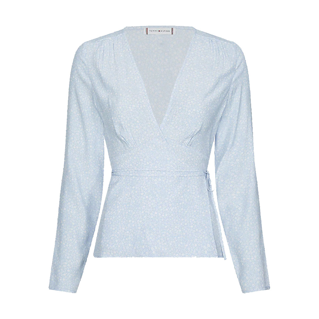 Leonora Wrap Blouse