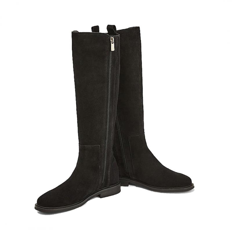 Essential Flat Long Boots
